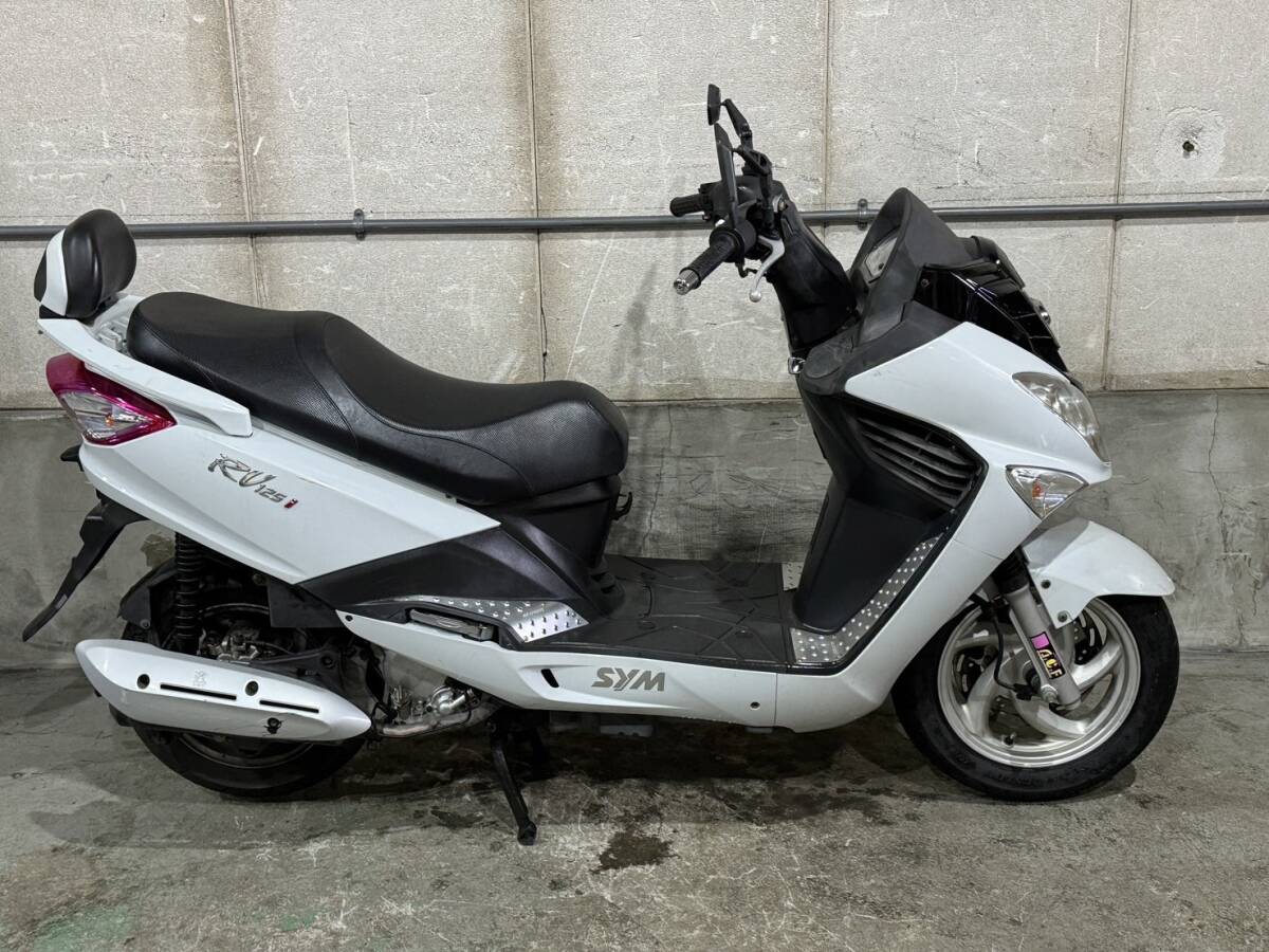 SYM/RV125I/29082㎞ /RFGLF12W79S000*** / 売り切り1円スタート♪土日引渡しok♪_画像5