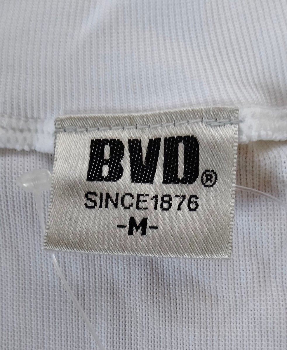 BVD 　ノースリーブシャツ　M　タグ付き 新品未使用品　インナー　下着 　白　B.V.D