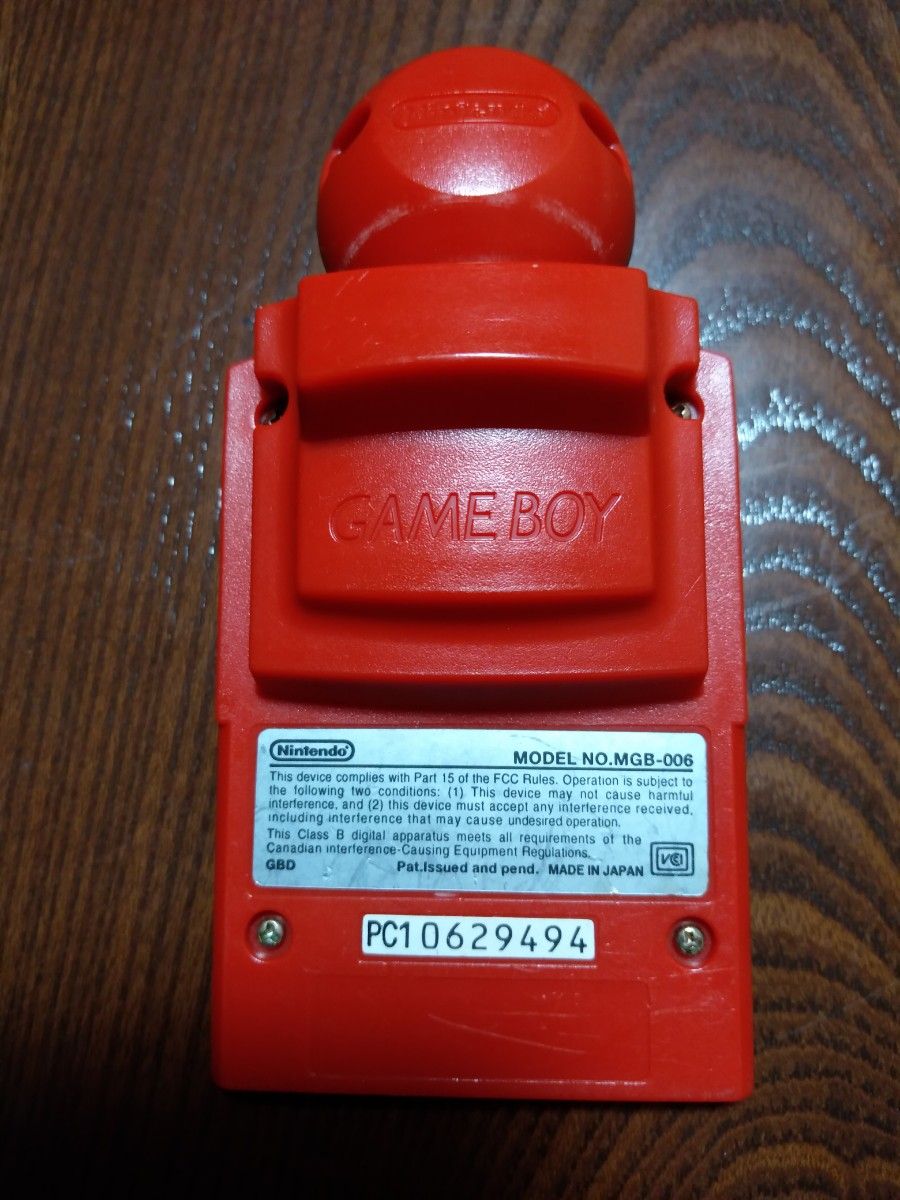 【電池交換済み】ポケットカメラ 赤色 RED GB ゲームボーイ MGB-006 GAMEBOY CAMERA