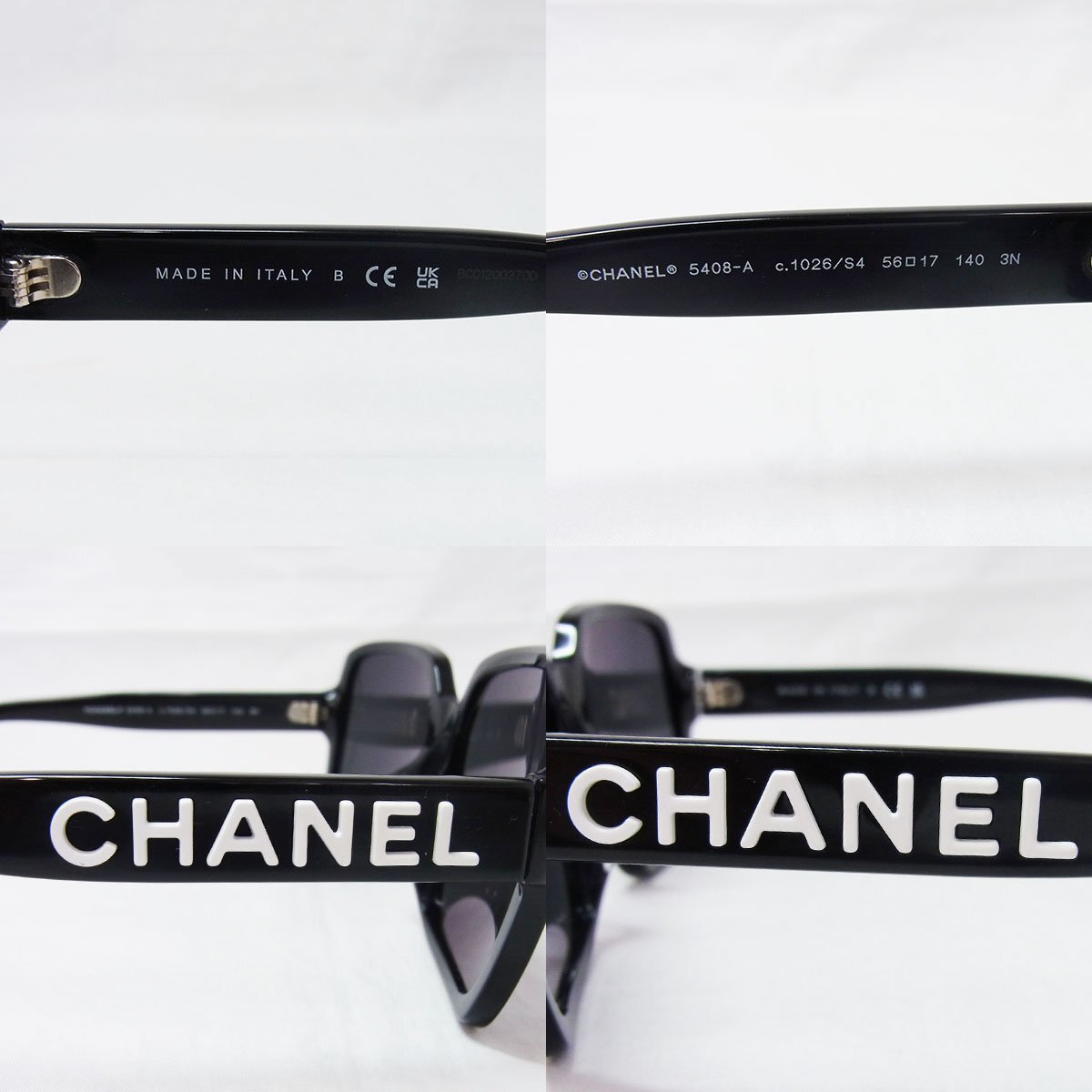  Chanel sunglasses 5408-A Chanel Logo black black black group lens CHANEL +