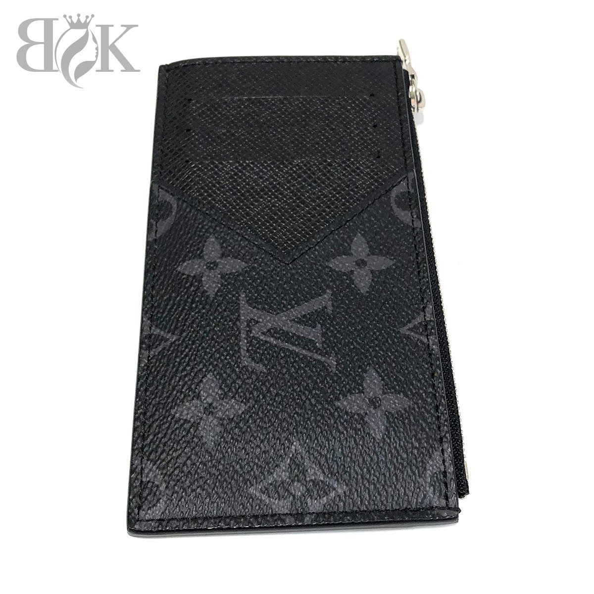 ルイヴィトン M30271 モノグラム エクリプス コインカード ホルダー ブラック・グレー LOUIS VUITTON ＋_画像1