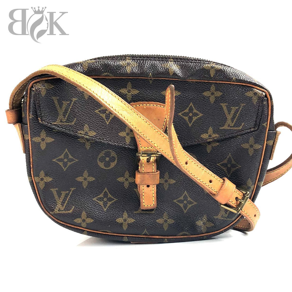 ルイヴィトン モノグラム ジュヌフィーユ ショルダーバッグ M51227 レディース 鞄 訳アリ ジャンク LOUIS VUITTON 中古品 ♪_画像1