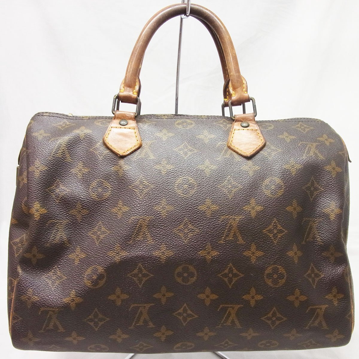 ルイヴィトン モノグラム スピーディ30 M41526 ハンドバッグ LOUIS VUITTON ＋_画像3