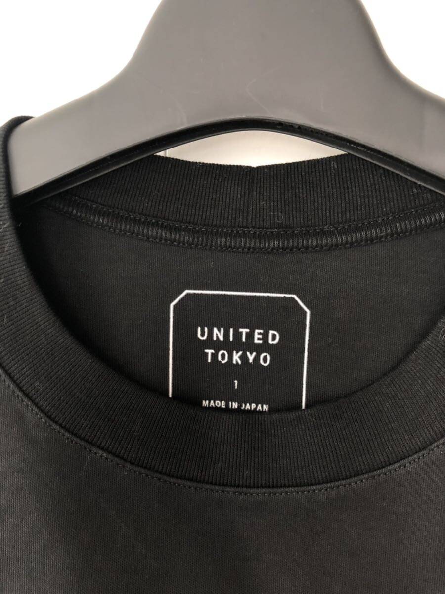 UNITED TOKYO ユナイテッド トーキョー TSHIRT Tシャツ 2枚 黒1 白2 カットソー_画像3