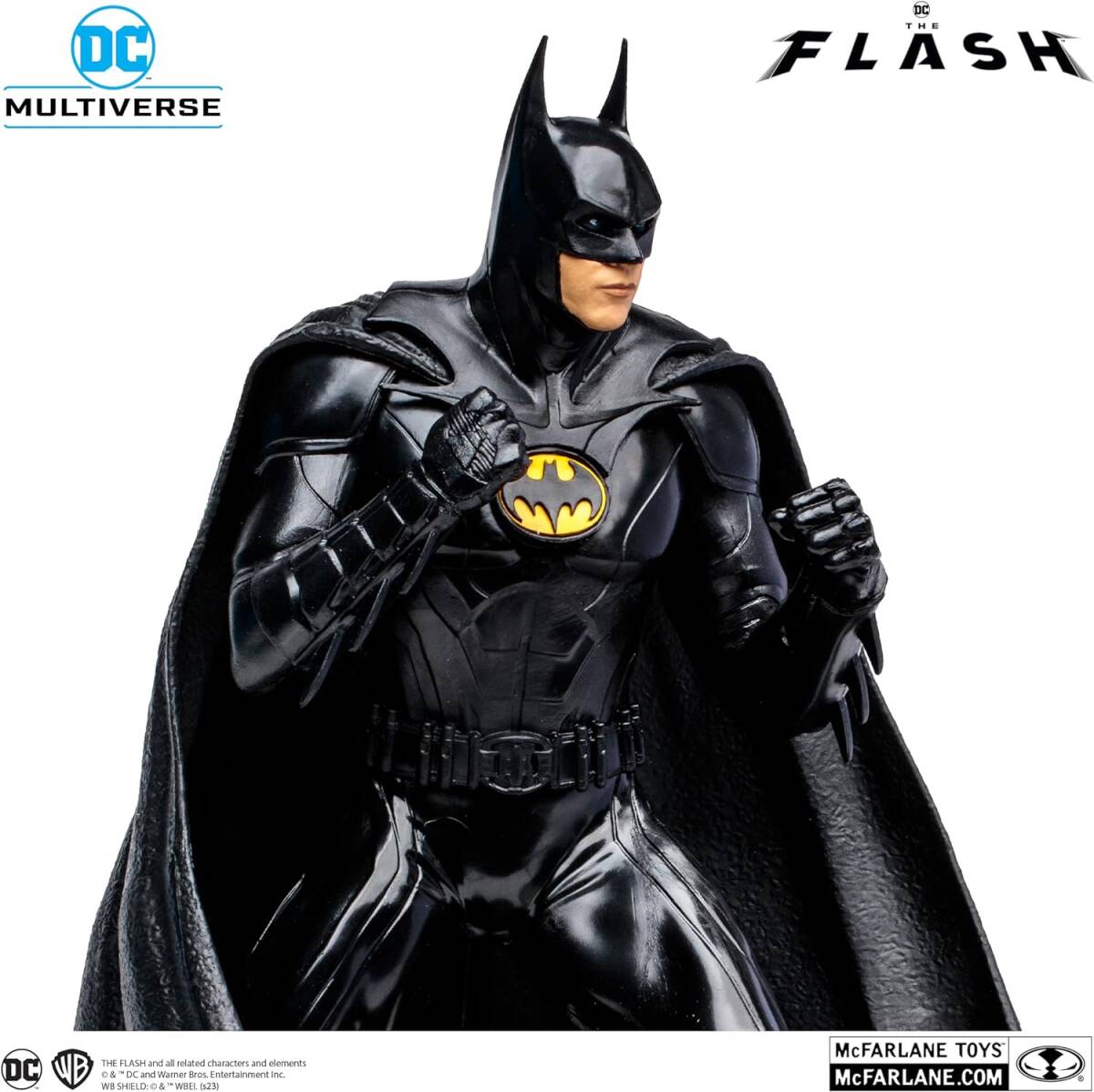 DCコミックス DCマルチバース 12インチ　バットマン(マルチバース) 映画『ザ・フラッシュ』　マクファーレントイズ_画像1