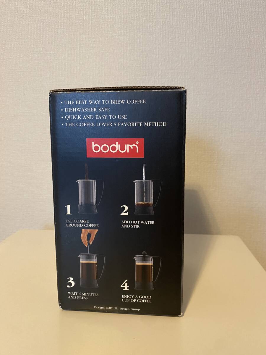 未使用☆ボダム bodum☆フレンチプレス☆コーヒーメーカー☆ブラジル_画像3