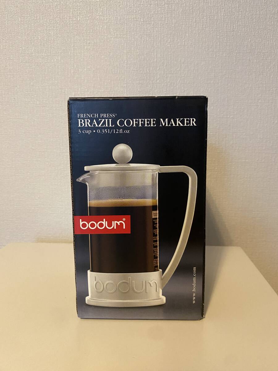 未使用☆ボダム bodum☆フレンチプレス☆コーヒーメーカー☆ブラジル_画像2