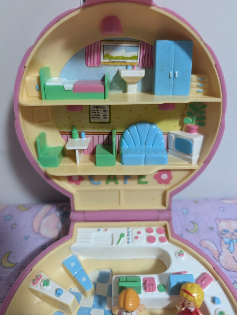 完品　ポーリーポケット　ポーリーズカフェ　カラフルバージョン　polly pocket_画像2