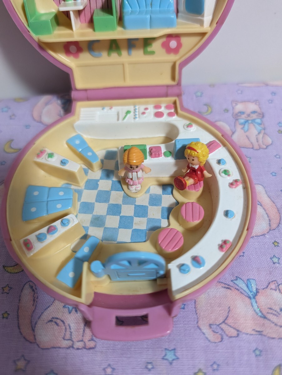 完品　ポーリーポケット　ポーリーズカフェ　カラフルバージョン　polly pocket_画像3