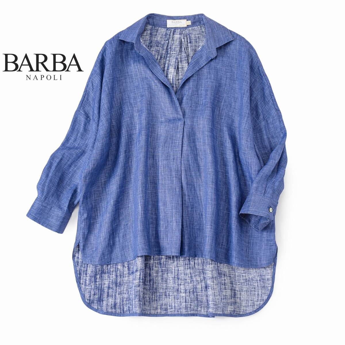 美品★BARBAバルバ★40size/11号★ブラウスB172_画像1