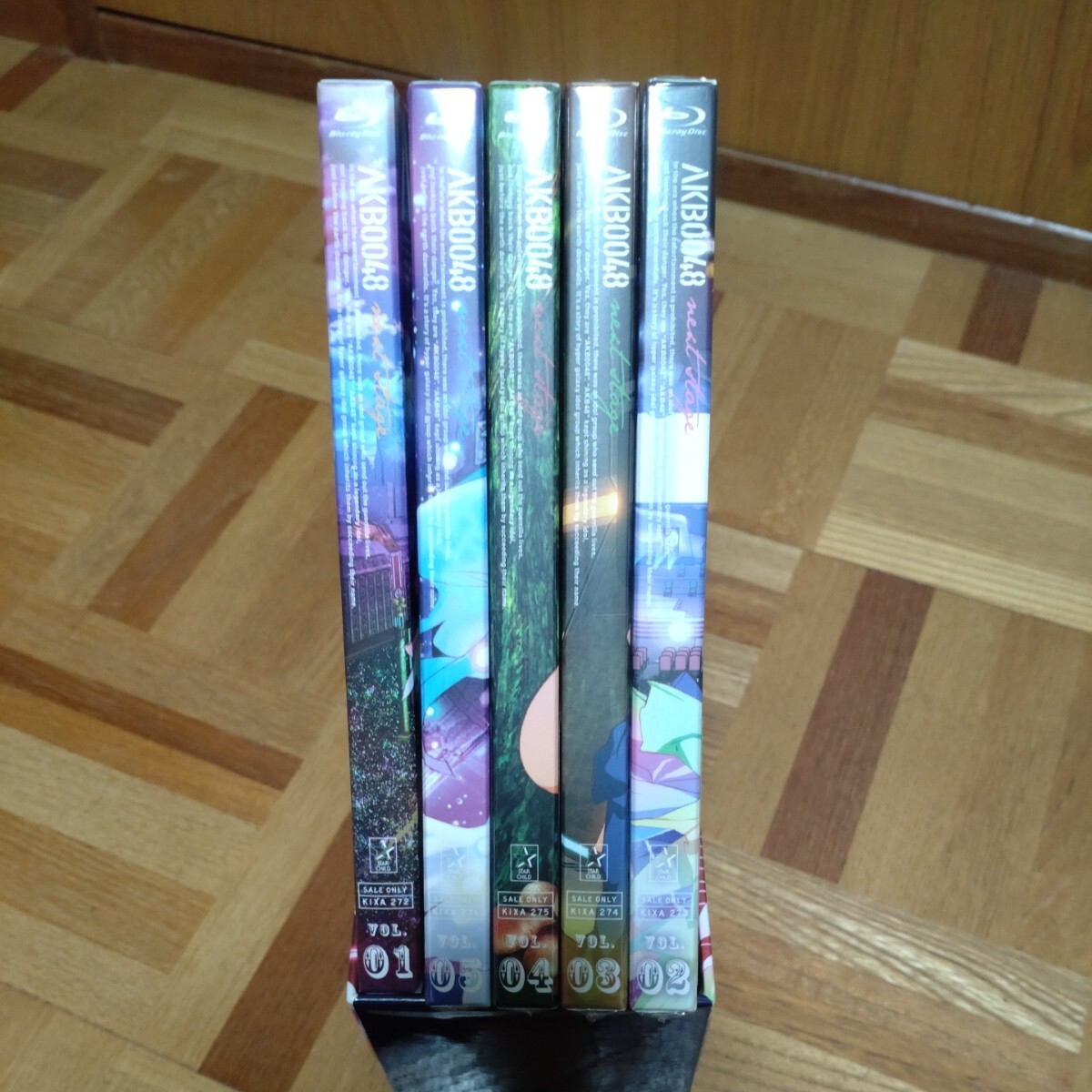  аниме Blu-ray AKB0048 первый раз 1st season все 5 шт первый раз NEXT STAGE все 5 шт (2~5 нераспечатанный )