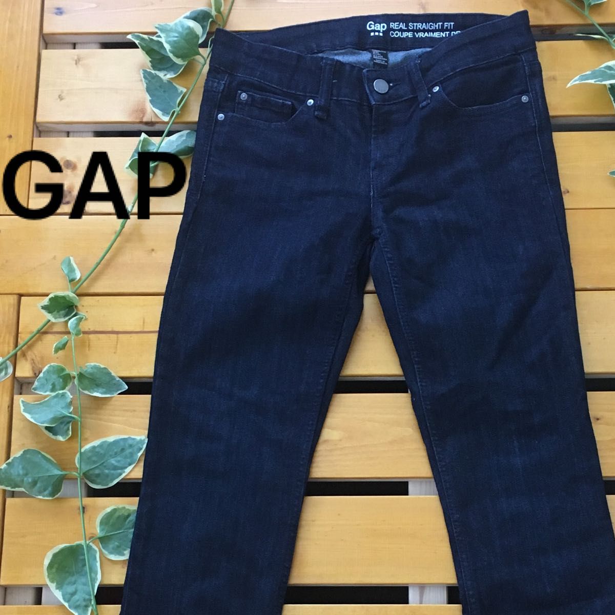 ★GAP　デニム　パンツ　ストレートフィット　160cm　★ギャップ　ジーンズ