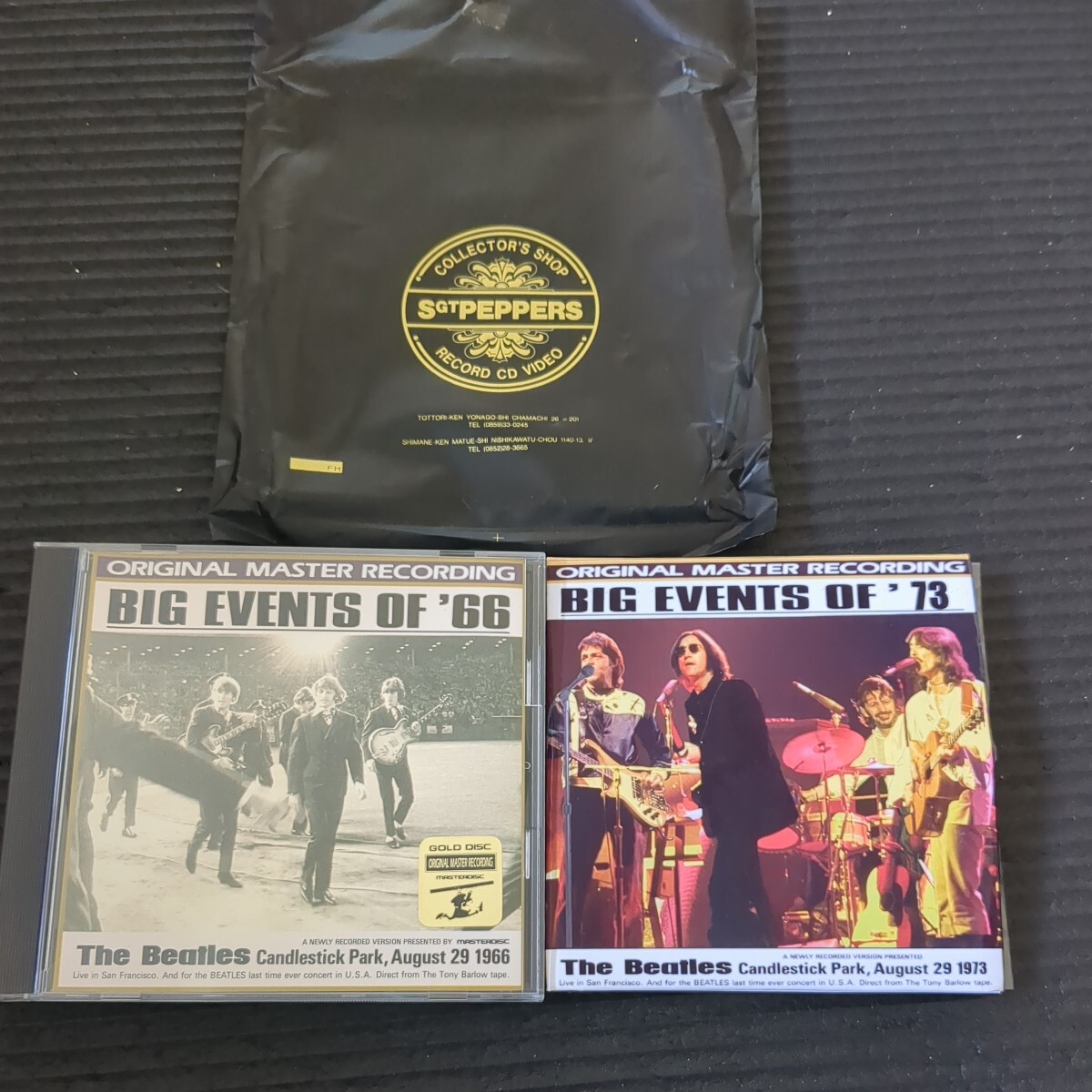 The Beatles コレクターズディスク BIG EVENTS OF 66＋73_画像1