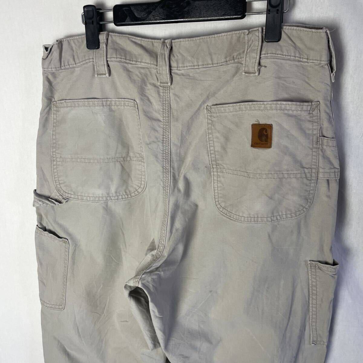  Carhartt painter's pants б/у одежда 34 дюймовый WORKWEAR
