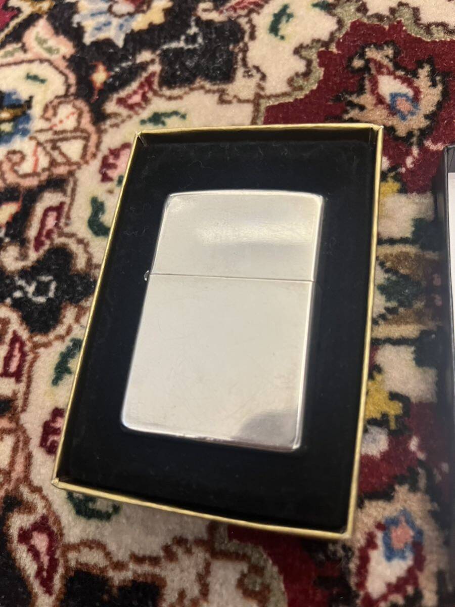 ZIPPO ジッポー STERLING SILVER スターリング シルバー 1996年製 喫煙グッズ 喫煙具 無地 純銀_画像1