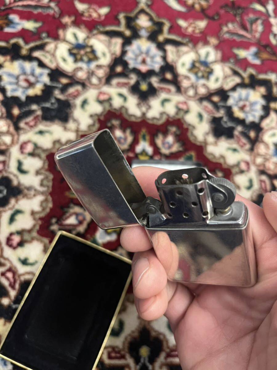 ZIPPO ジッポー STERLING SILVER スターリング シルバー 1996年製 喫煙グッズ 喫煙具 無地 純銀_画像6