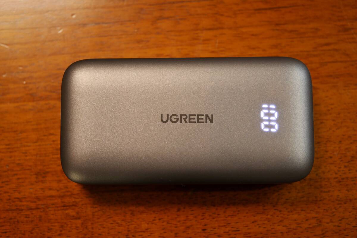 【送料無料】UGREEN モバイルバッテリー（計145W高出力 25000mAh）＆ (30W 10000mAh) & シガーソケット 38Wカーチャージャー & ケーブル2本の画像8