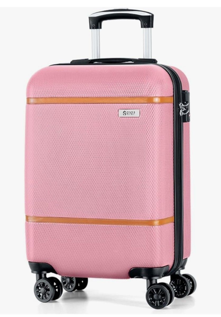 スーツケース キャリーバッグ キャリーケース 耐衝撃 超軽量 小型 静音　ピンク 旅行 軽量 S