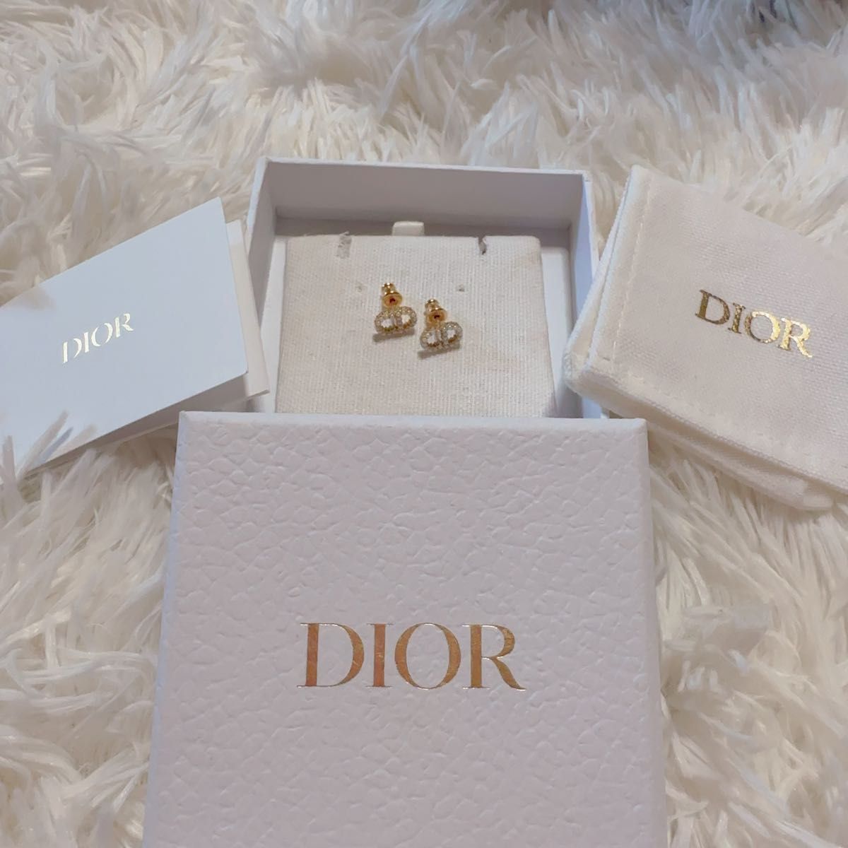 Dior パール　ピアス　正規品
