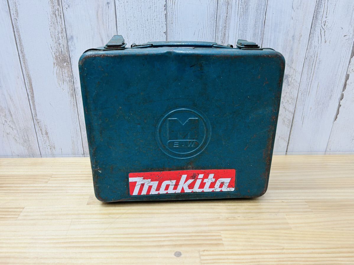 ☆ makita マキタ 工具箱 レトロ アンティーク ヴィンテージ 電動工具 工具 金属製 ケース SA-0503e100 ☆_画像1