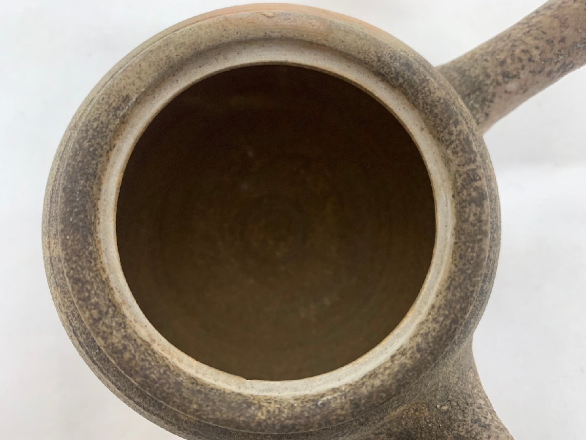 [ antique ] Bizen Zaimei width hand small teapot . tea utensils number tea utensils tea utensils small teapot 