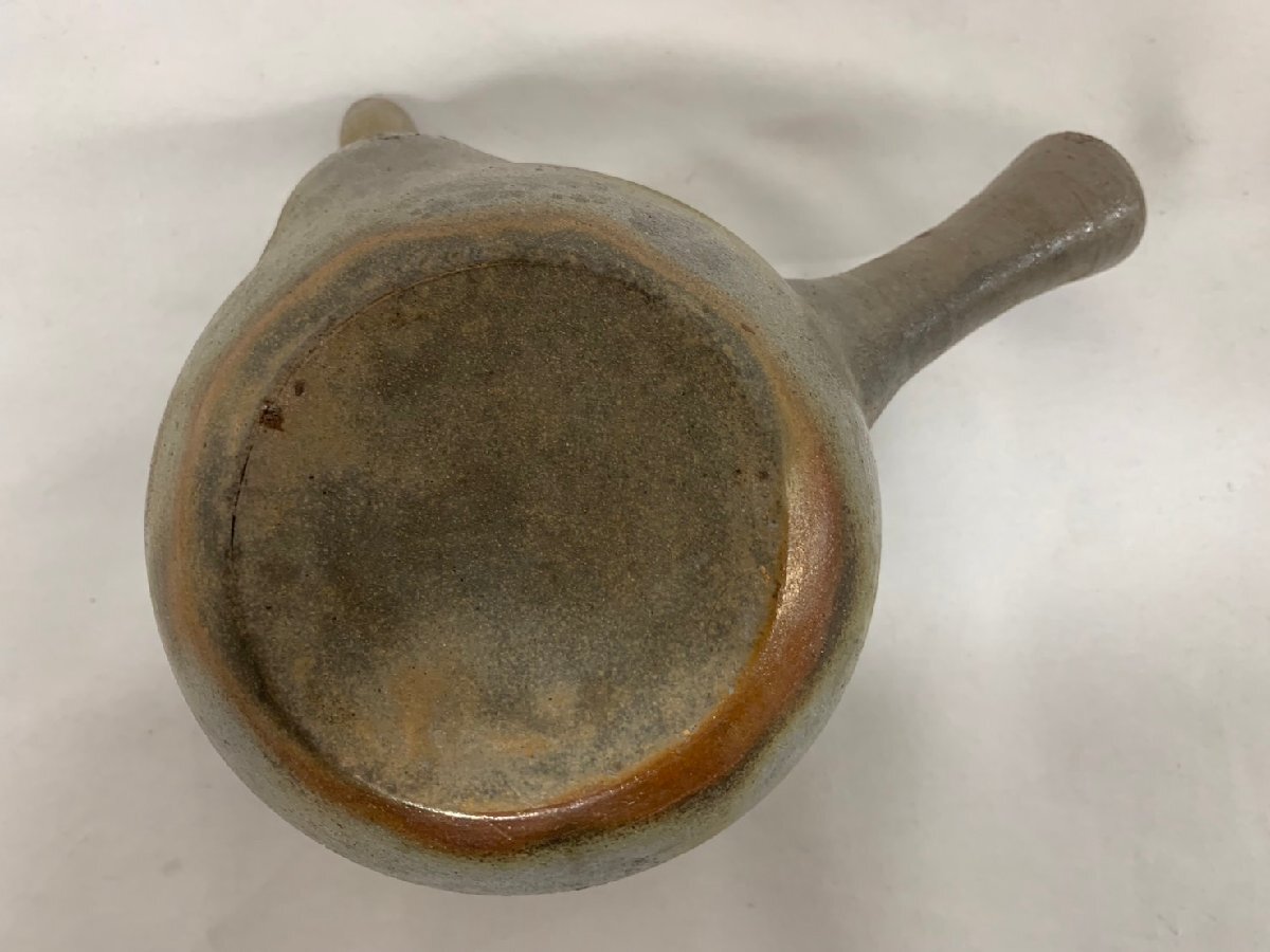 [ antique ] Bizen Zaimei width hand small teapot . tea utensils number tea utensils tea utensils small teapot 