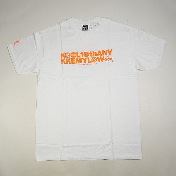 STUSSY ステューシー KOOL KO KIMURA E-MALE 10th Anniversary Tee White Tシャツ 白 Size 【L】 【新古品・未使用品】 20794187_画像2