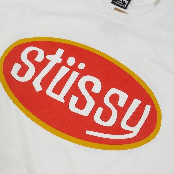 STUSSY Stussy PITSTOP L/S TEE White long T белый Size [L] [ новый старый товар * не использовался товар ] 20794419