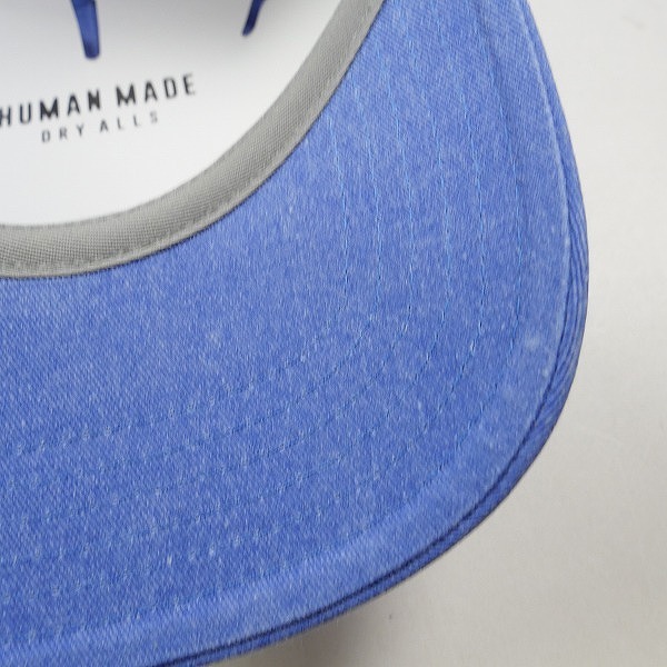 HUMAN MADE ヒューマンメイド 24SS 6 PANEL CAP #1 BLUE HM27GD011 ハートロゴキャップ 青 Size 【フリー】 【新古品・未使用品】 20794803_画像8