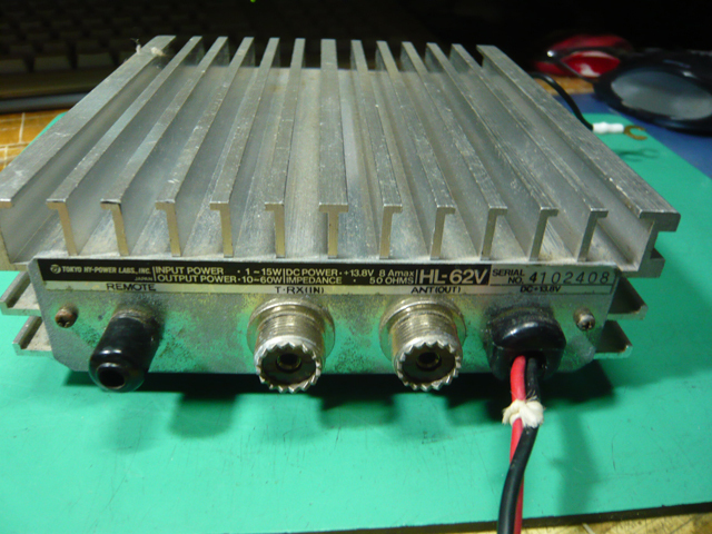 東京ハイパワー HL-62V 144MHz 50W パワーアンプ中古品_画像5