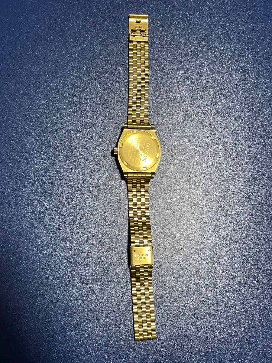NIXON ニクソン MINIMAL クォーツ腕時計 アナログ ステンレス ゴ-ルド タイムテラー