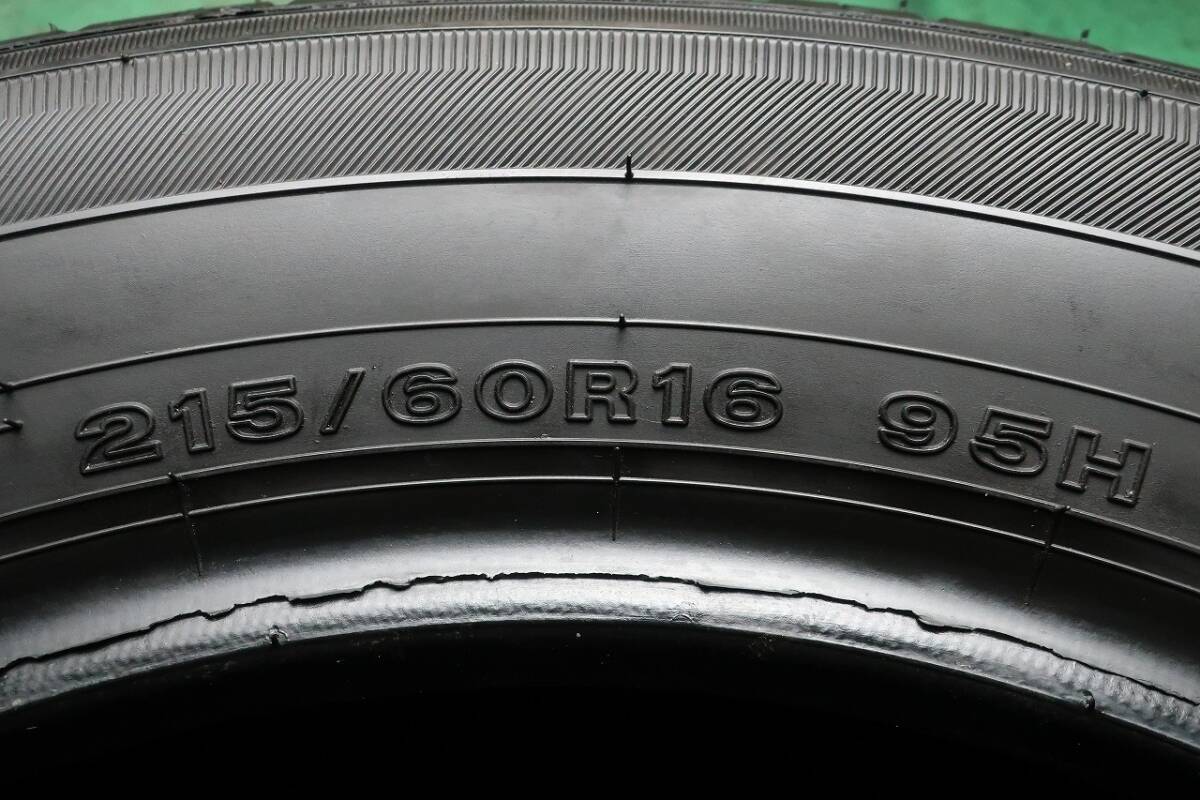 極上イボ付き 2022年製 国産 215/60R16 ダンロップ エコファイン 格安4本SET 迅速発送/手渡し 交換作業も可 安心のパンクチェック済み_画像9