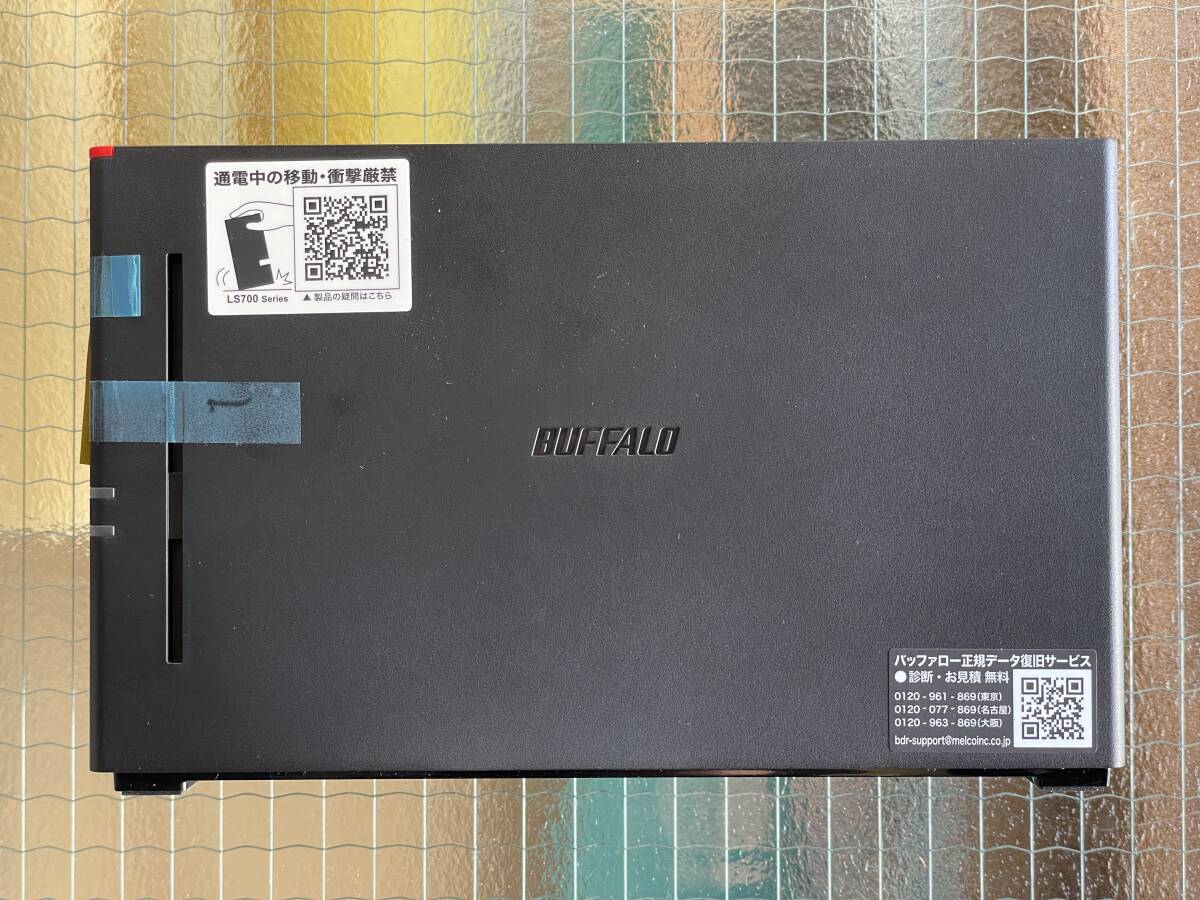 バッファロー BUFFALO LS720D0802 / 2ドライブ 8TB_画像5