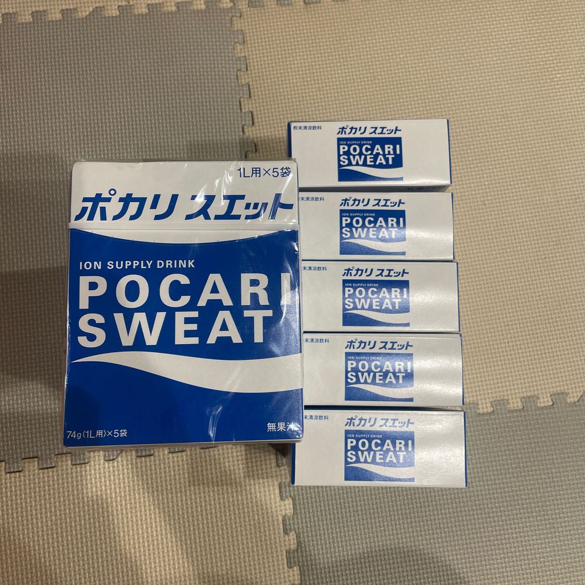 大塚製薬 ポカリスエット 1L用粉末 74g 5袋 × 10個