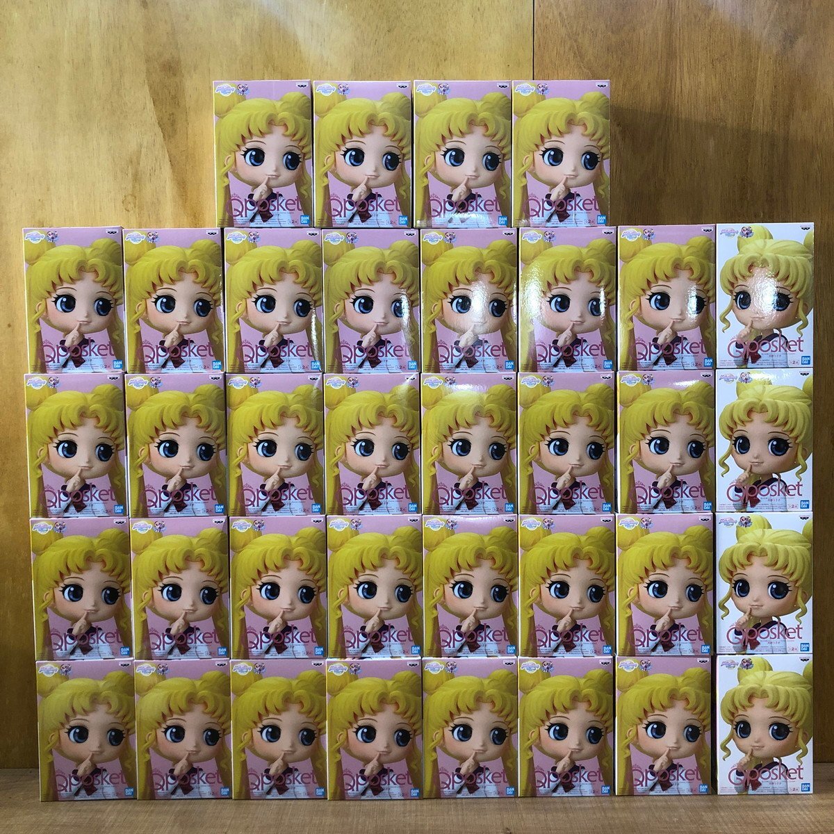 1 jpy ~ new goods Bandai - Pretty Soldier Sailor Moon EternalQ posket- month ....-36 piece set figure set sale set 