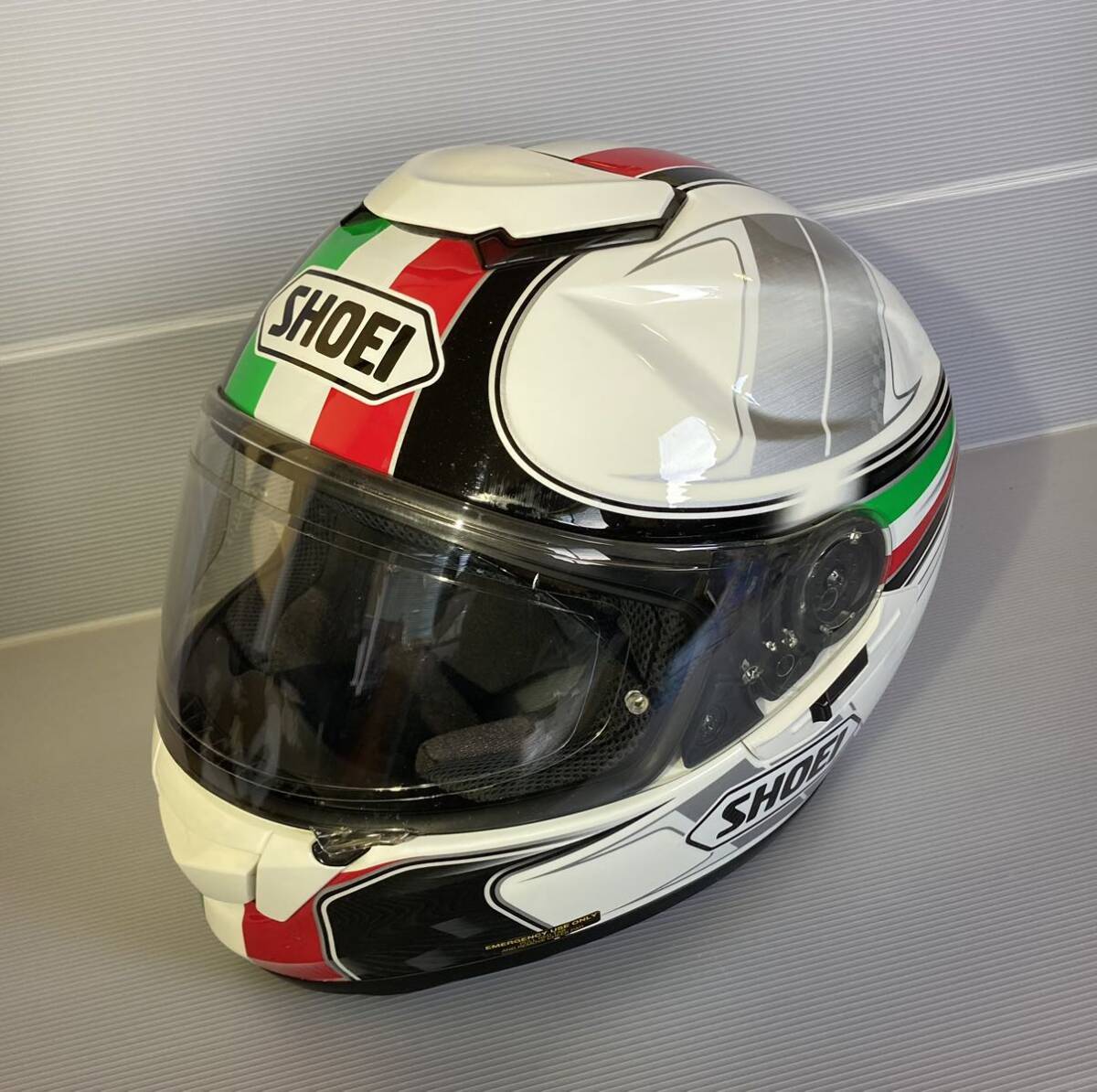 SHOEI ショウエイ GT-Air ジーティー - エアー GT-AIR フルフェイス ヘルメットLサイズ　(59cm)_画像3