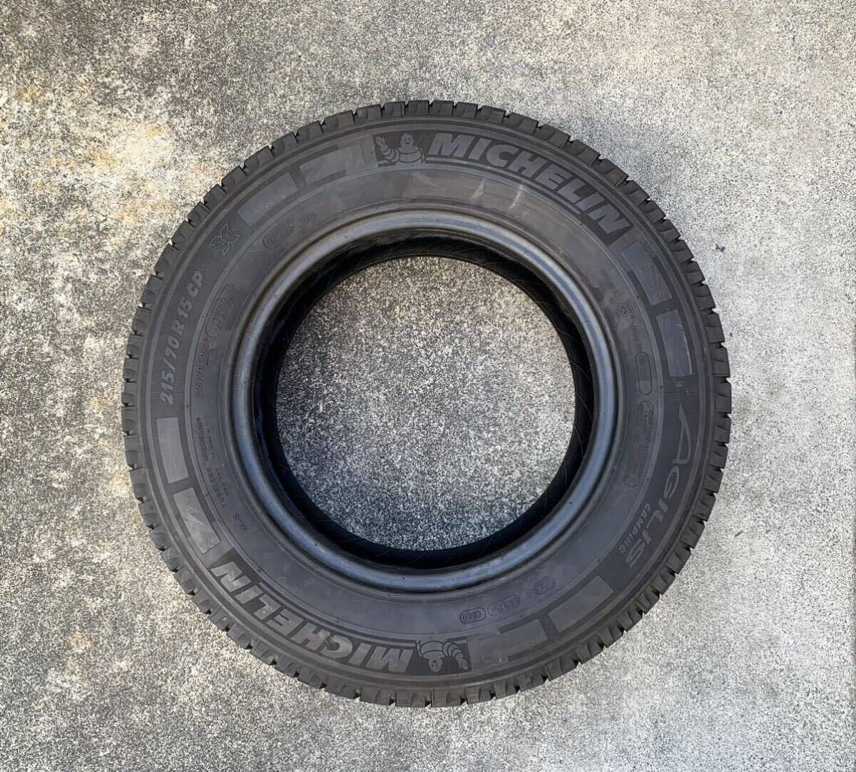 【 4720年式 室内保管品② 】ミシュラン アジリス MICHELIN 215/70R15 ハイエース カムロード ライトトラック １０９Q / キャンピングカー _画像2