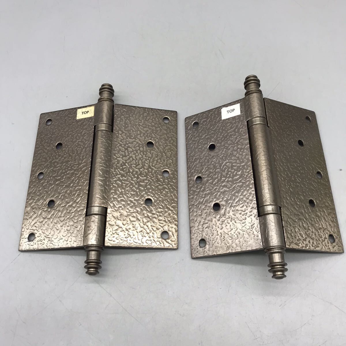 【新品 未使用】SUS COLOUR HINGES HINGES サスカラーヒンジ ゴシックデザイン 127×127×t3.0 スリムラインボールベアリング入 扉 蝶番_画像4