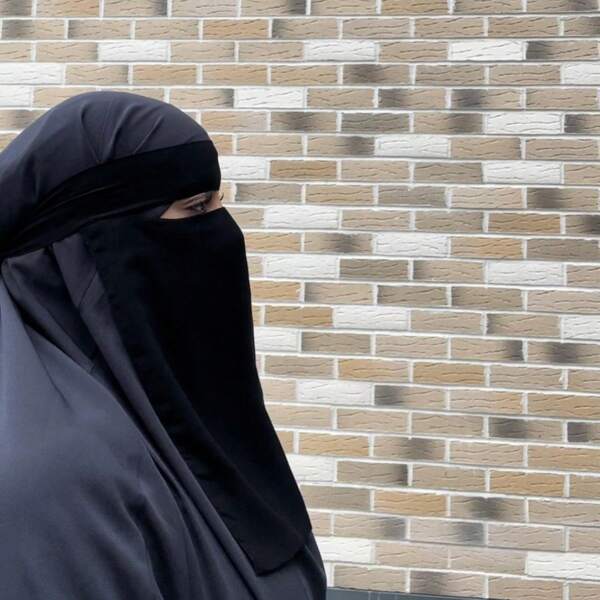 レディース アクセサリー スカーフorアクセサリー 顔用の柔らかい肌に優しいソリッドカラーのイスラム教徒シフォンベール1個_画像5