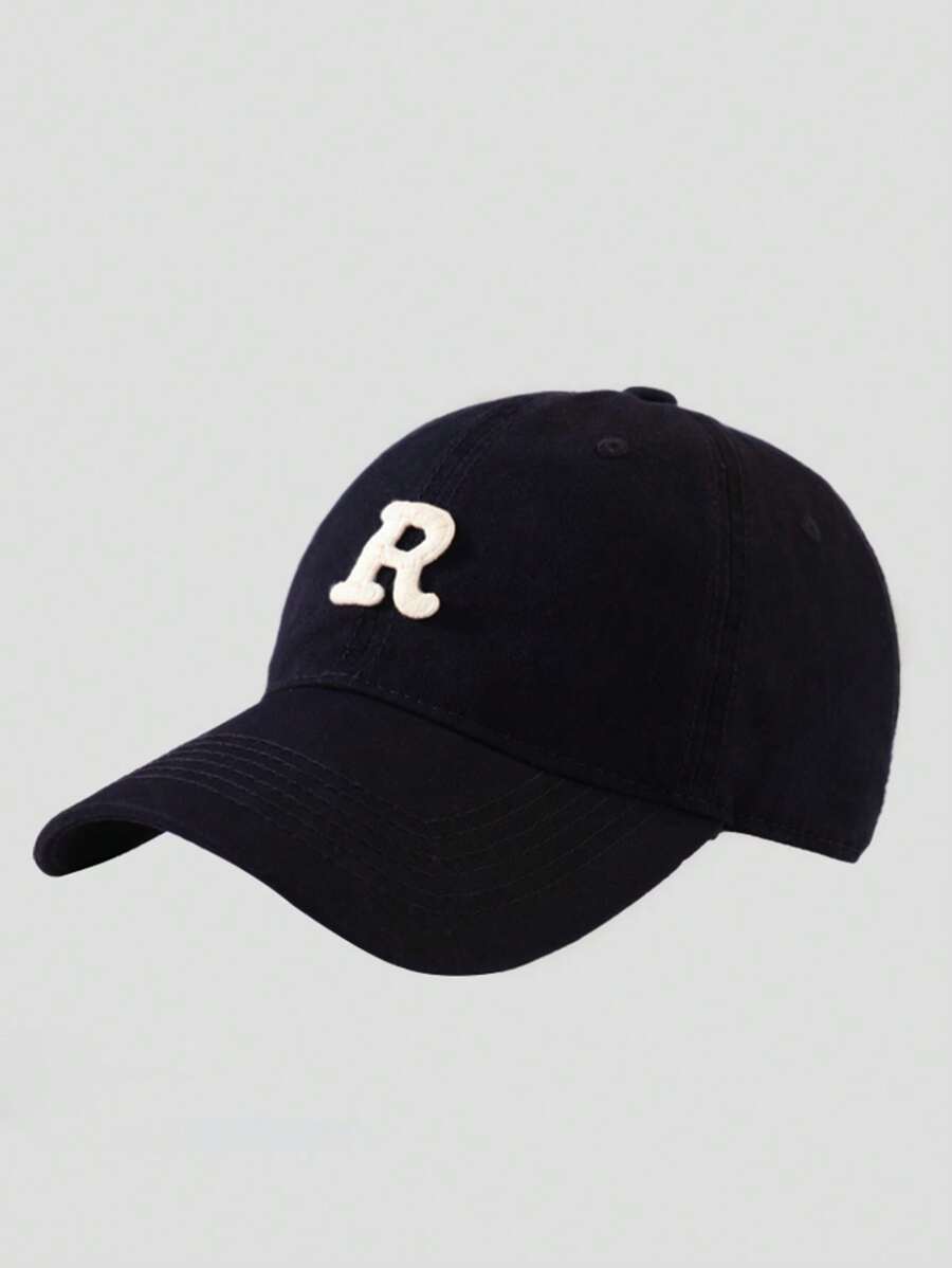 レディース アクセサリー 帽子 レディース ブラック ベースボールキャップ レター 刺繍 入り、深いクラウンとワイドブリムの_画像4