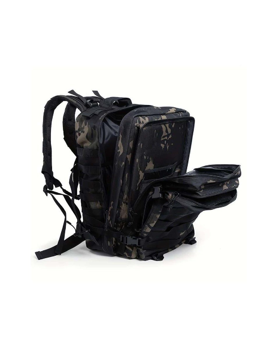メンズ バッグ バックパック アウトドアバックパック 多機能 大容量 防水 スポーツ ハイキング用 ショルダーバッグ、旅行リュック_画像5
