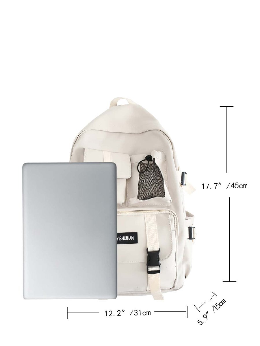 メンズ バッグ バックパック 男性用シンプルなスタイルのバックパック、コンピュータ、旅行、学校、仕事のためのバックパック、大型バッ_画像4