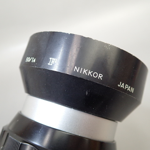 FK-3170◆NIKON　NIKKOR-Q AUTO 1:3.5 F=135㎜　絞り羽根OK　簡易動作OK　メタルフード付　20240501_画像4