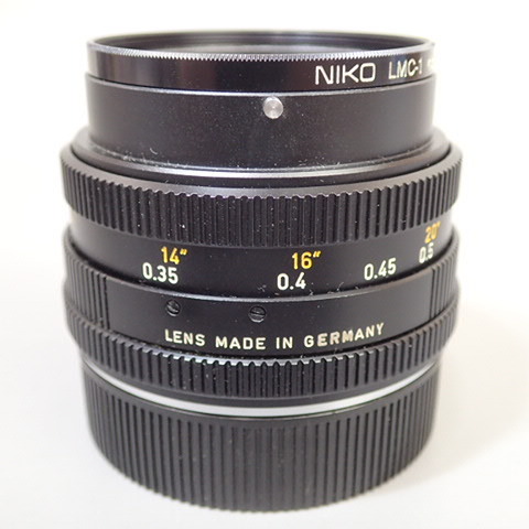 FK-3172 LEICA LEITZ WETZLAR ELMARIT-R 1:2.8/28 美品 絞り羽根OK 簡易動作OK 20240501の画像5