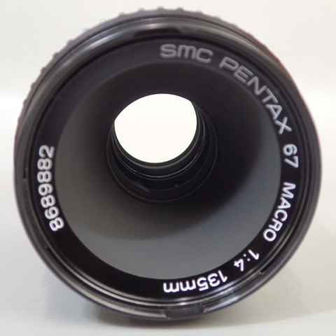 FK-3188 SMC PENTAX 67 MACRO 1:4 135㎜ 絞り羽根OK 美品 簡易動作OK  20240501の画像2