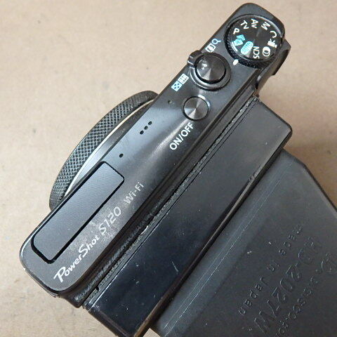 FK-3444◆CANON　POWER SHOT S120 WI-FI HD-2027W　他　付属品　簡易動作OK 20240514_画像5