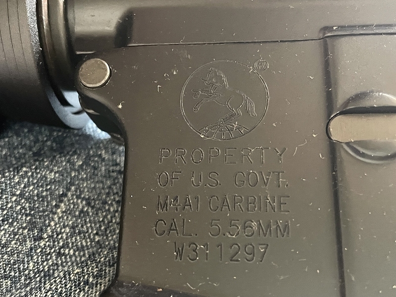 FK-3214　M4-A1 sopmod carbine inokatsu ガス　ノーチェック現状品　20240430_画像9
