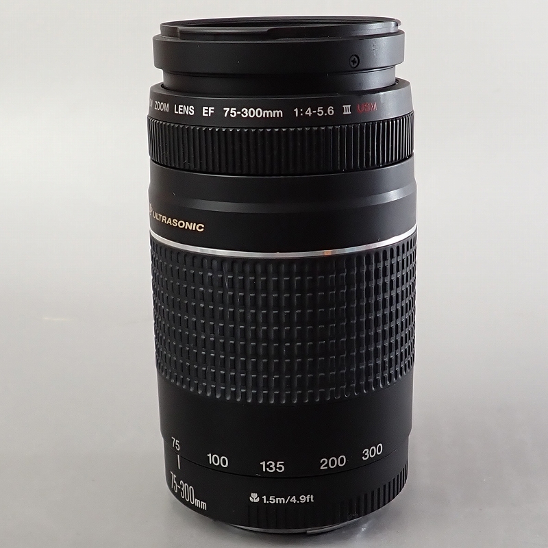 FK-3646◆CANON　ZOOM LENS EF75-300mm 1:4-5.6 usm 簡易動作ok_画像3