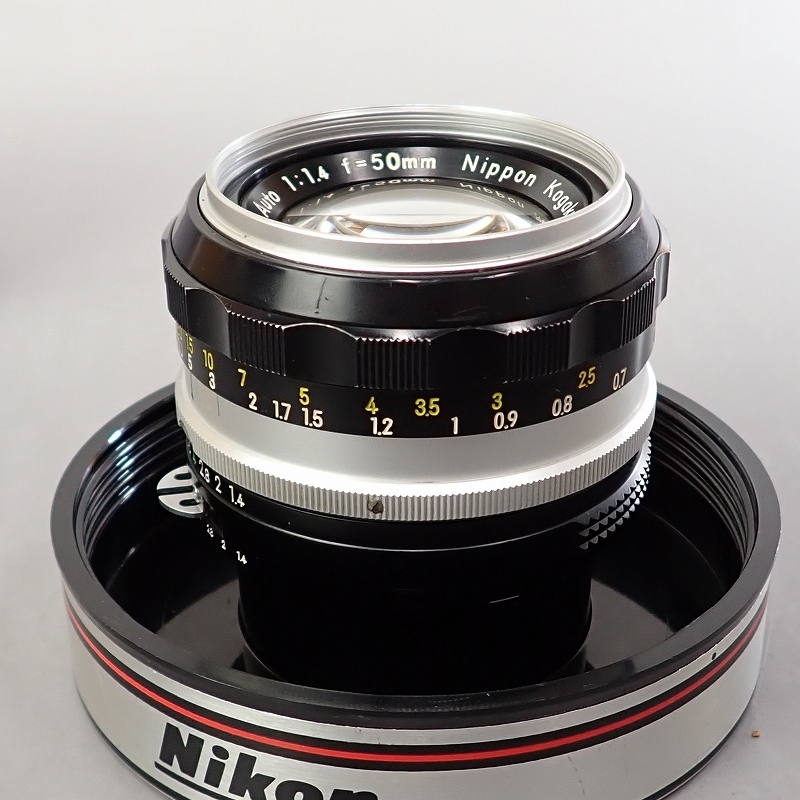 FK-3615*NIPPON KOGAKU JAPAN NIKKOR-S AUTO 1:1.4 F=50. aperture stop feather OK simple operation OK 20240515