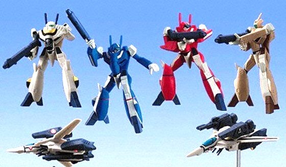 HG　超時空要塞マクロス～Ｓｅｃｏｎｄ　Ｍｉｓｓｉｏｎ～ より７種セット　新品未使用品　バンダイ200円ガシャポン2003年2月発売_画像1